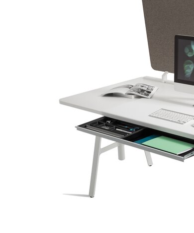 Bureau d'ordinateur avec tiroir et plateau de clavier de 31,5 po
